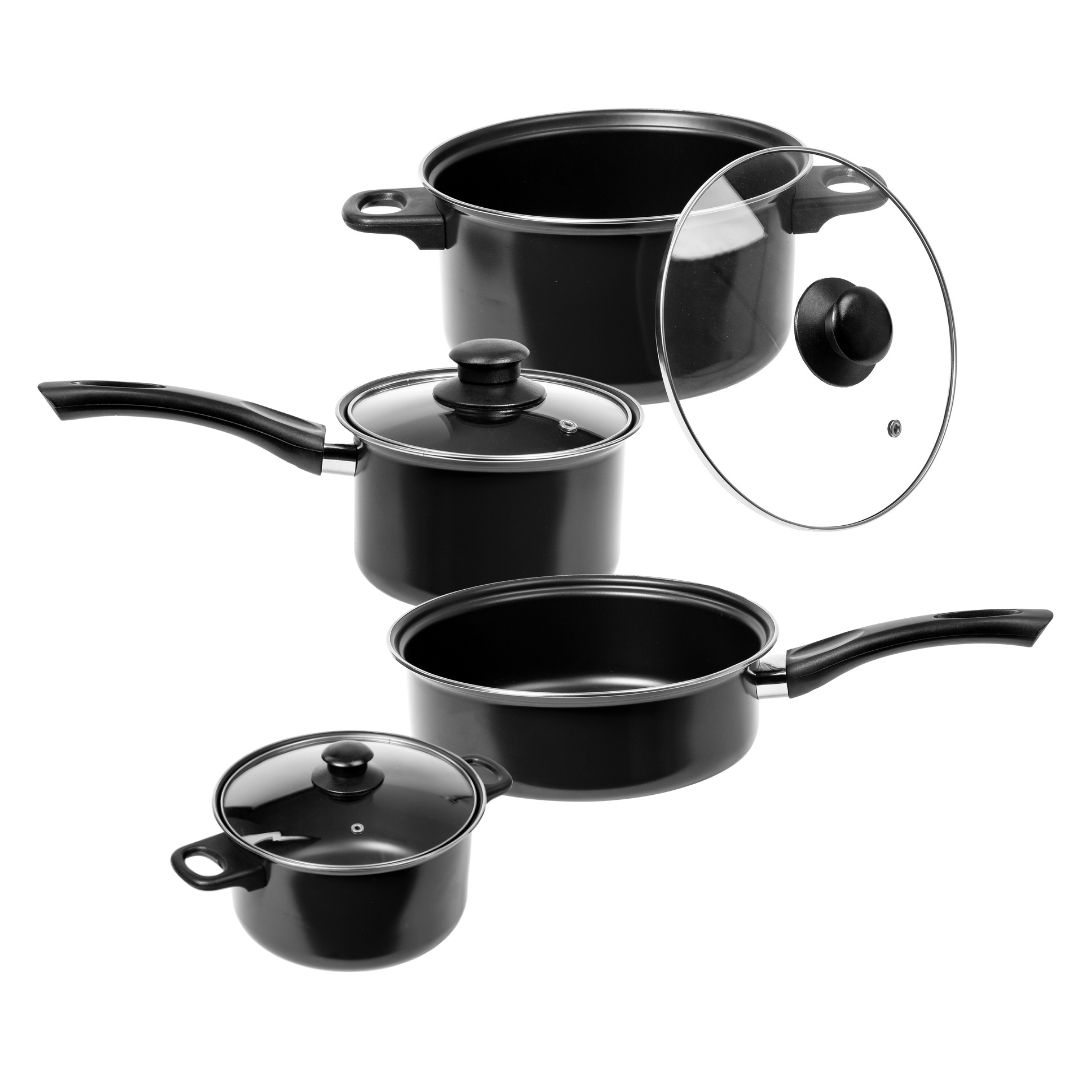 Kitcheniva Nonstick Stainless Steel Pots And Pans Cookware Set, 1