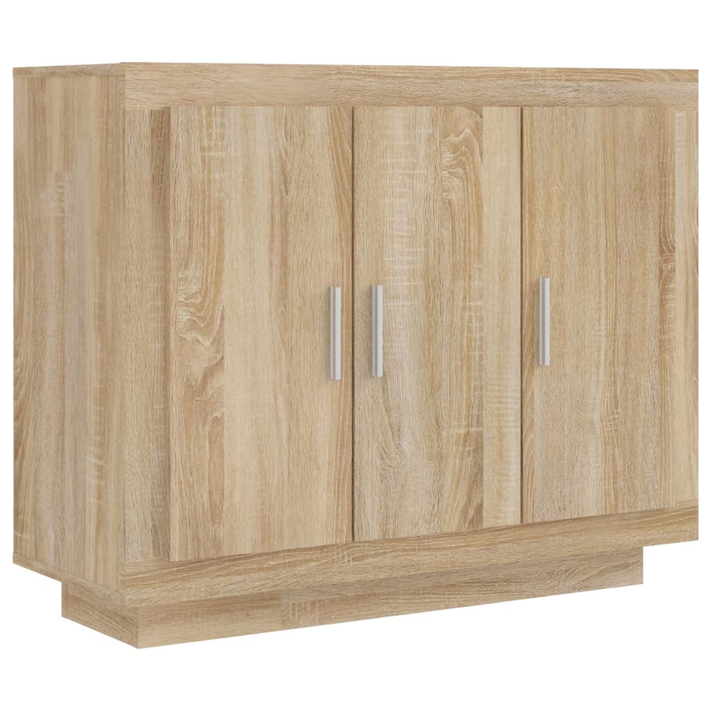 vidaXL Bathroom Cabinet Smoked Oak 12.6 x10 x74.8 Engineered Wood,  12.6x10x74.8 - Foods Co.