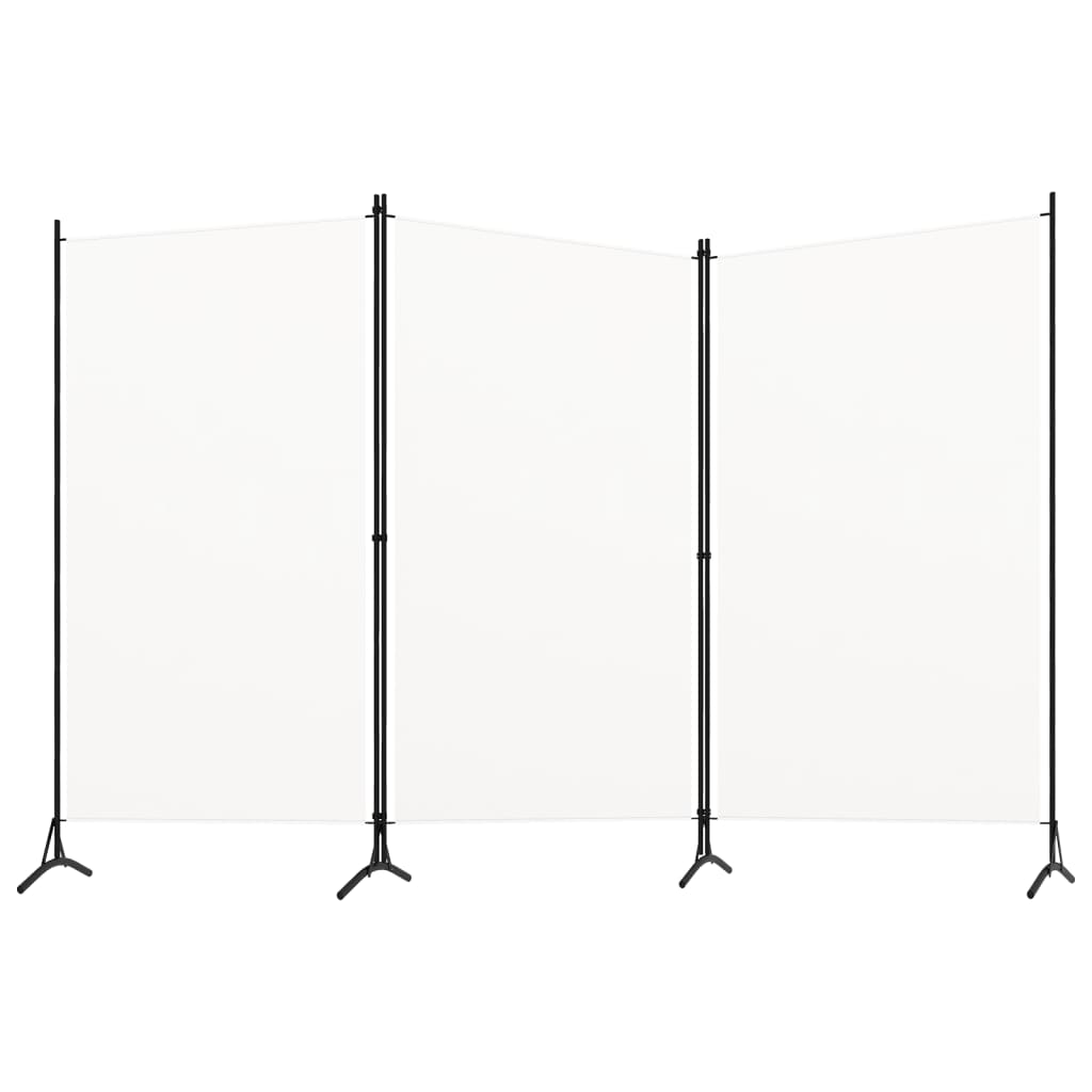 vidaXL 2Panel Room Divider White 68.9 x70.9 Fabric, 0 "x68.9 "x70.9