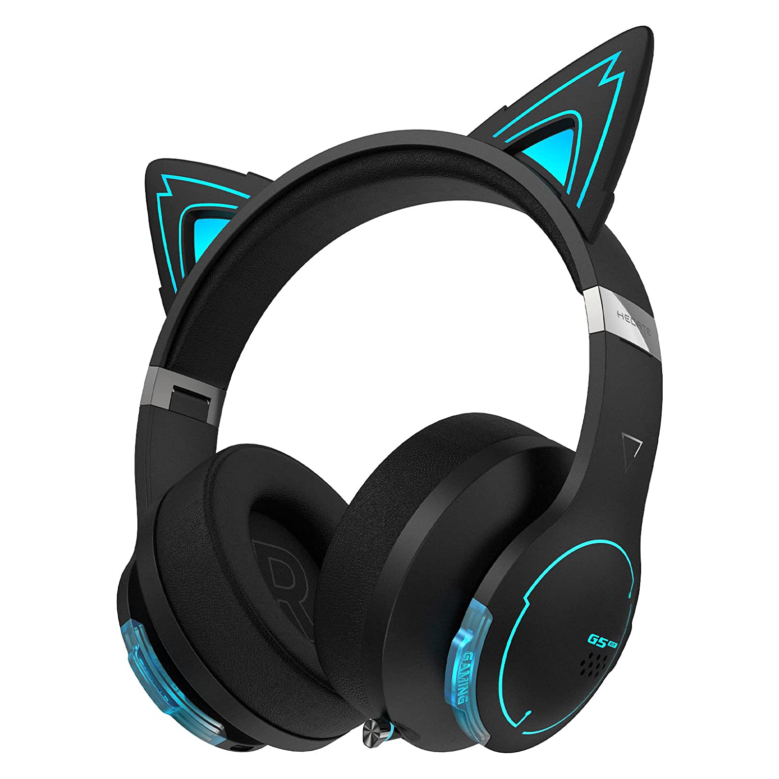 Edifier G5BT CAT Wireless Bluetooth Wired Cat Ear Gaming Headset with Mic Black 1 Mariano s