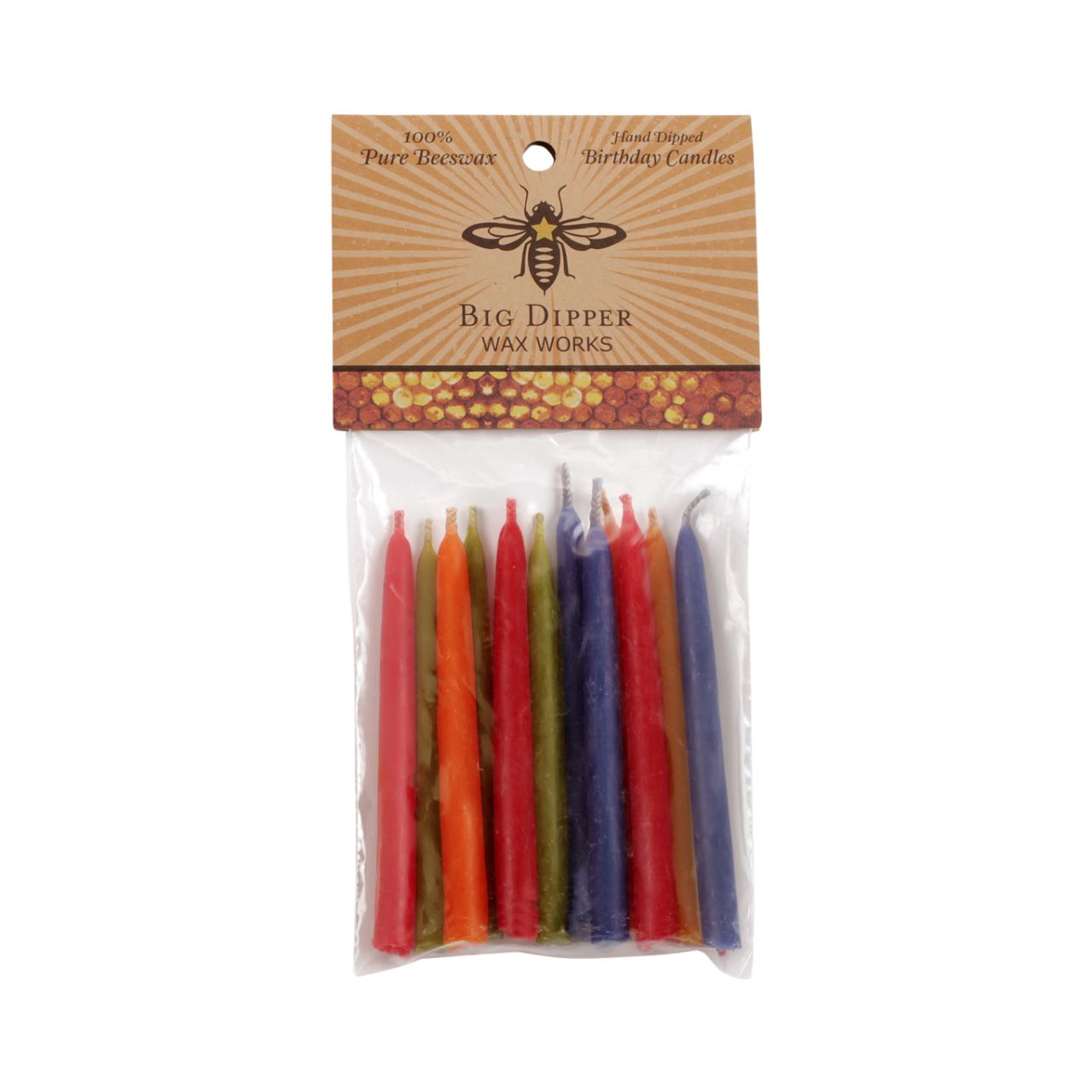 Big Dipper Wax Works Beeswax Birthday Candles, 12 pcs Harris Teeter