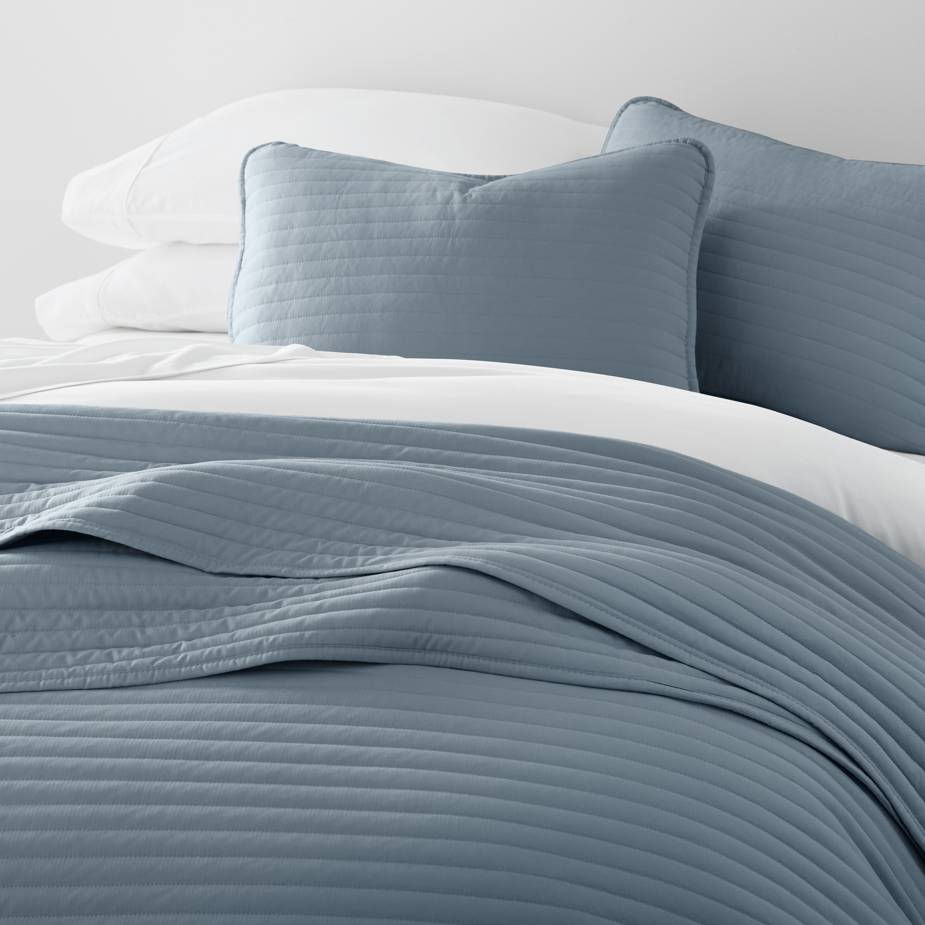 Stripes Stitch Dusk Blue