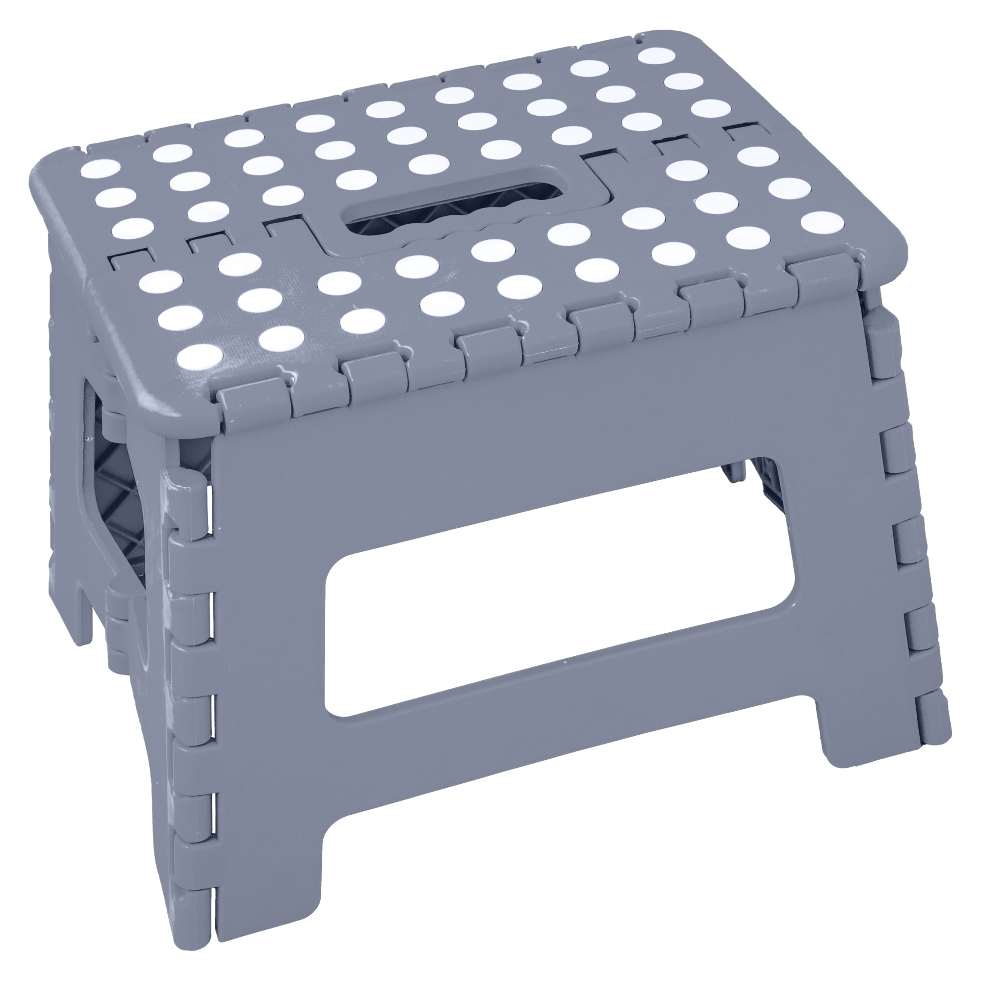 Small Foldable Space Saving Step Stool Grey 1 PACK Fry s Food