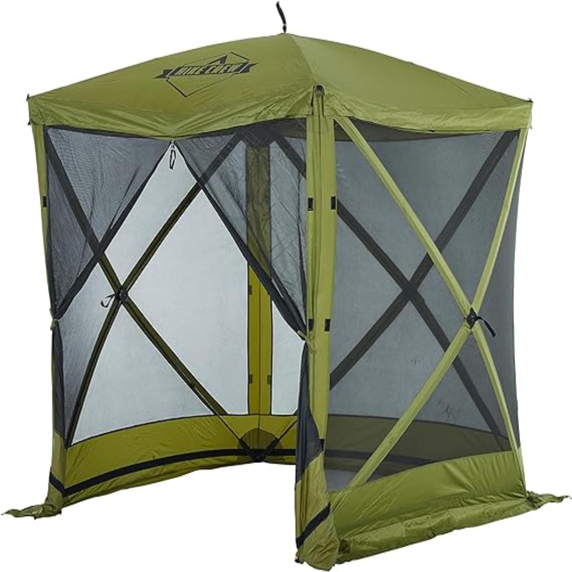 Hike Crew 6 x 6 Pop Up Gazebo Tent 4 Sided Instant Outdoor Tent Canopy w Stakes More 6 x 6 Fry s Food Stores