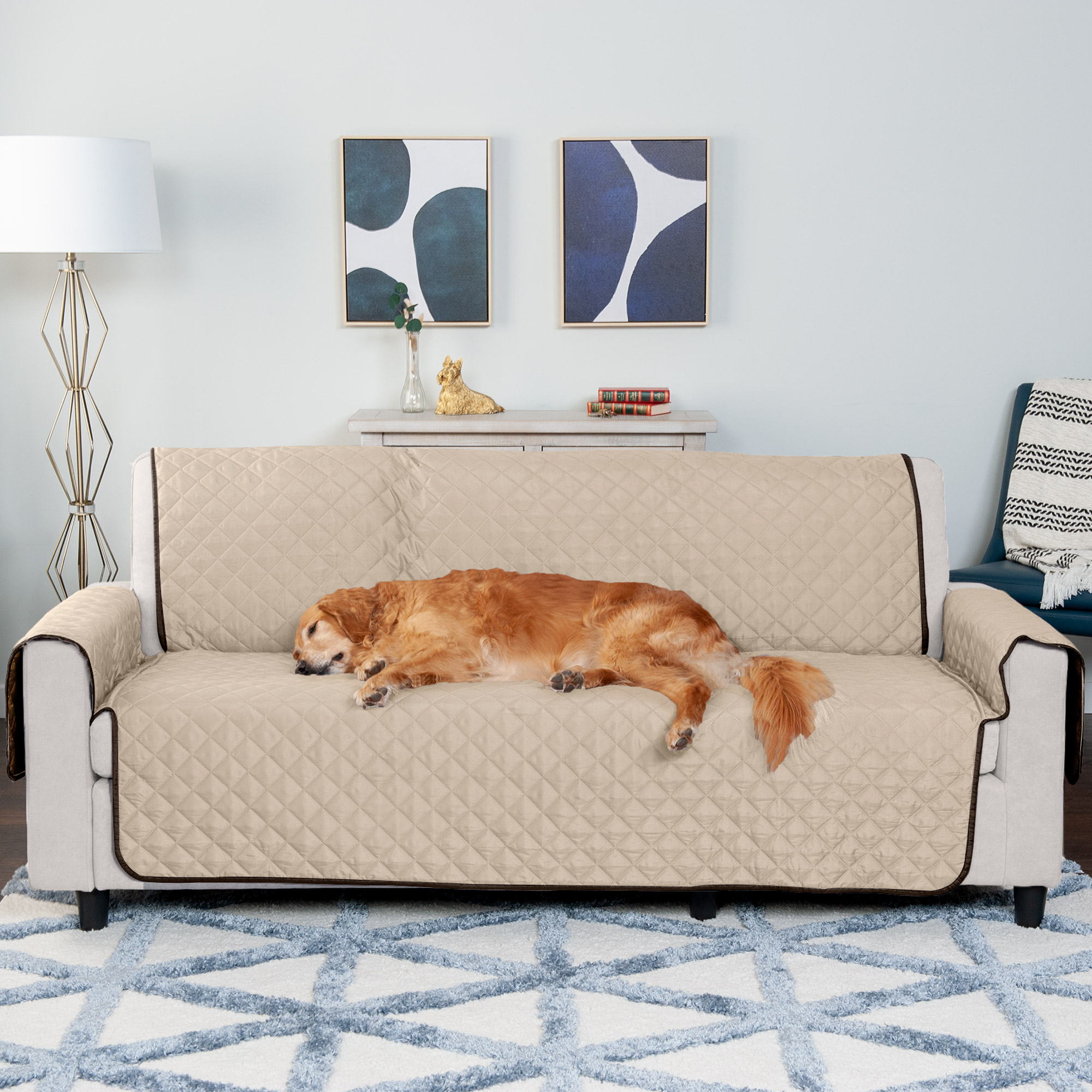 Reversible Extra Large Sofa Protector Espresso/Clay, XLarge Sofa Kroger