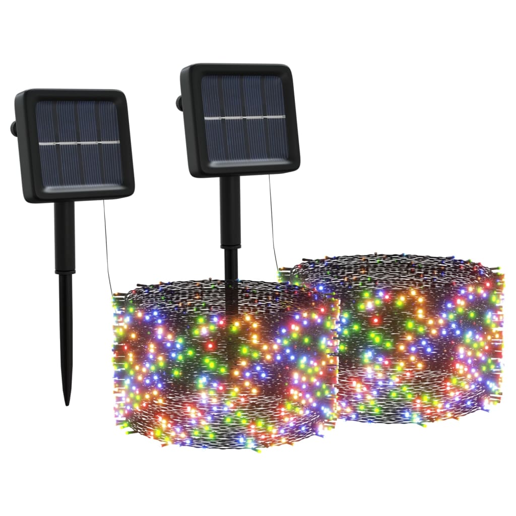 Solar String Lights Color Changing LED Mobile Hummingbird Wind