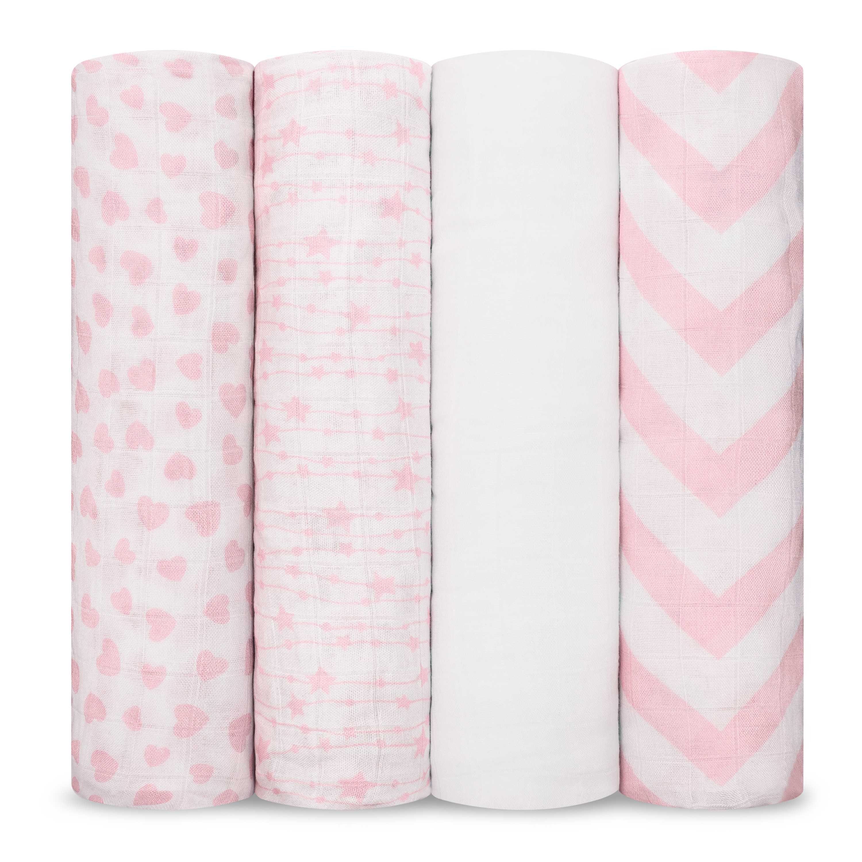 Muslin Swaddle Blankets Neutral Receiving Blanket by Comfy Cubs