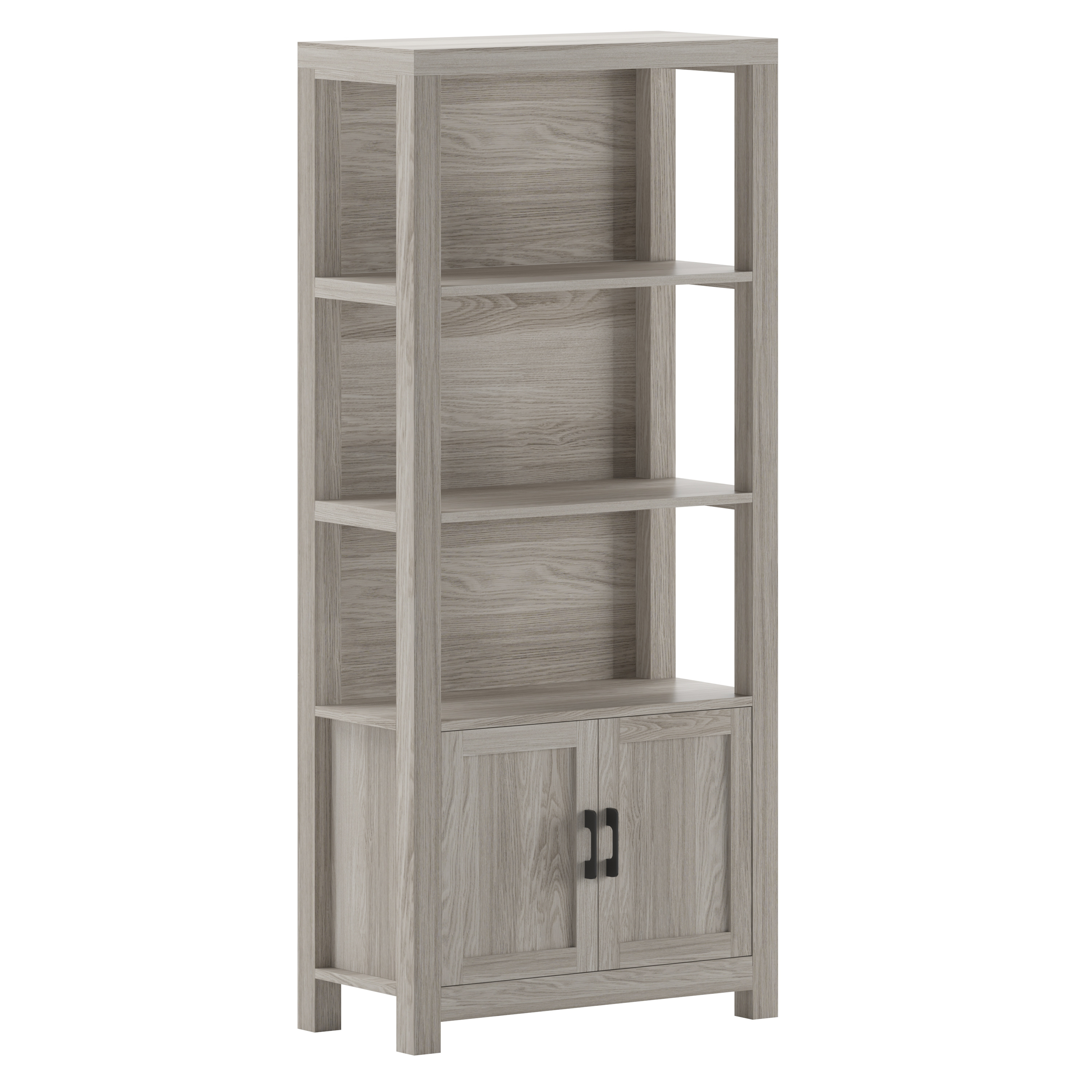 Gray Frame/Oil Rubbed Bronze Hardware