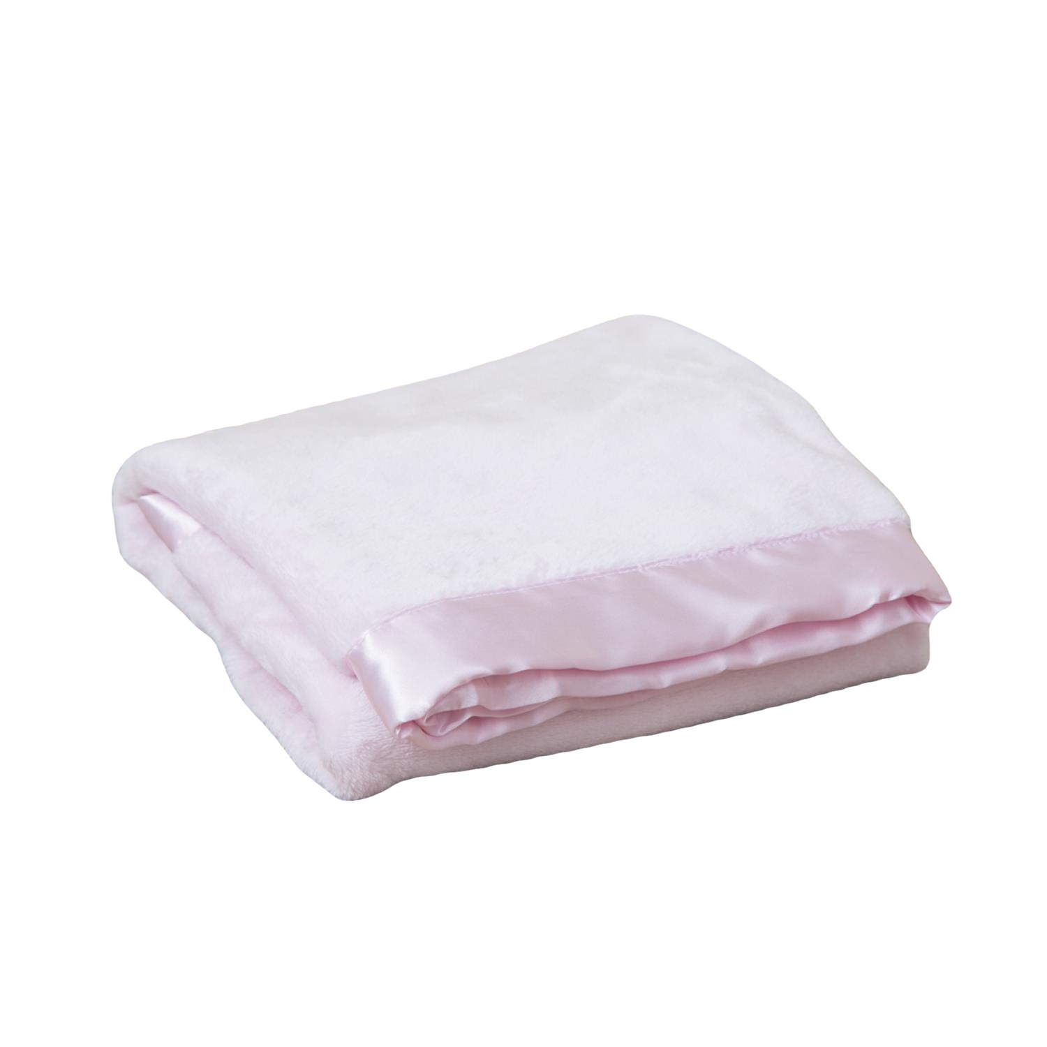 TowelSoft Satin Trim Tahoe Microfleece Soft Baby Blanket Pink 1 Smith s Food and Drug