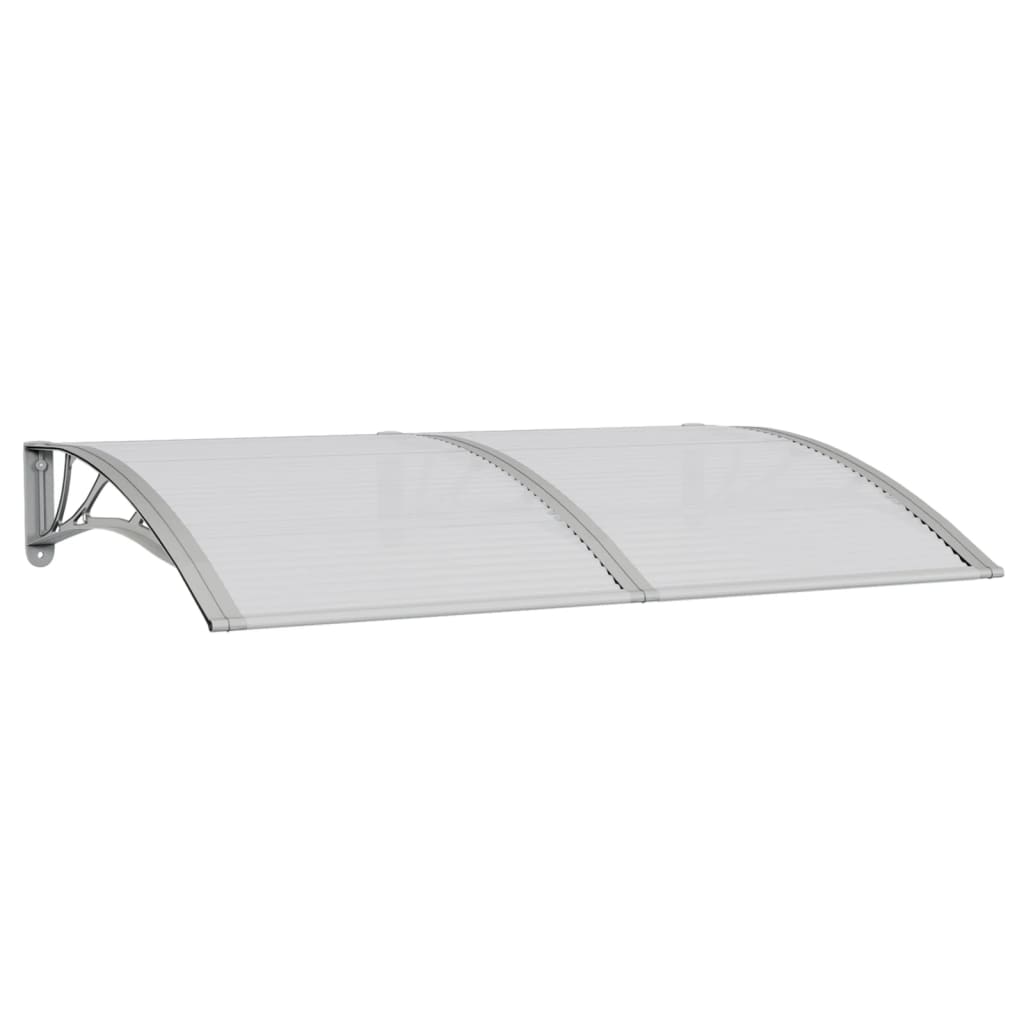 Vidaxl Door Canopy Gray 47.2 X39.4 Pc, 47.2 