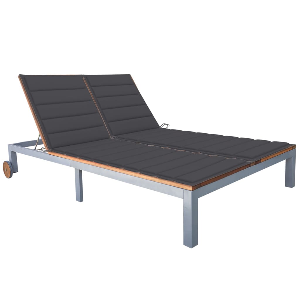 Anthracite cheap sun lounger