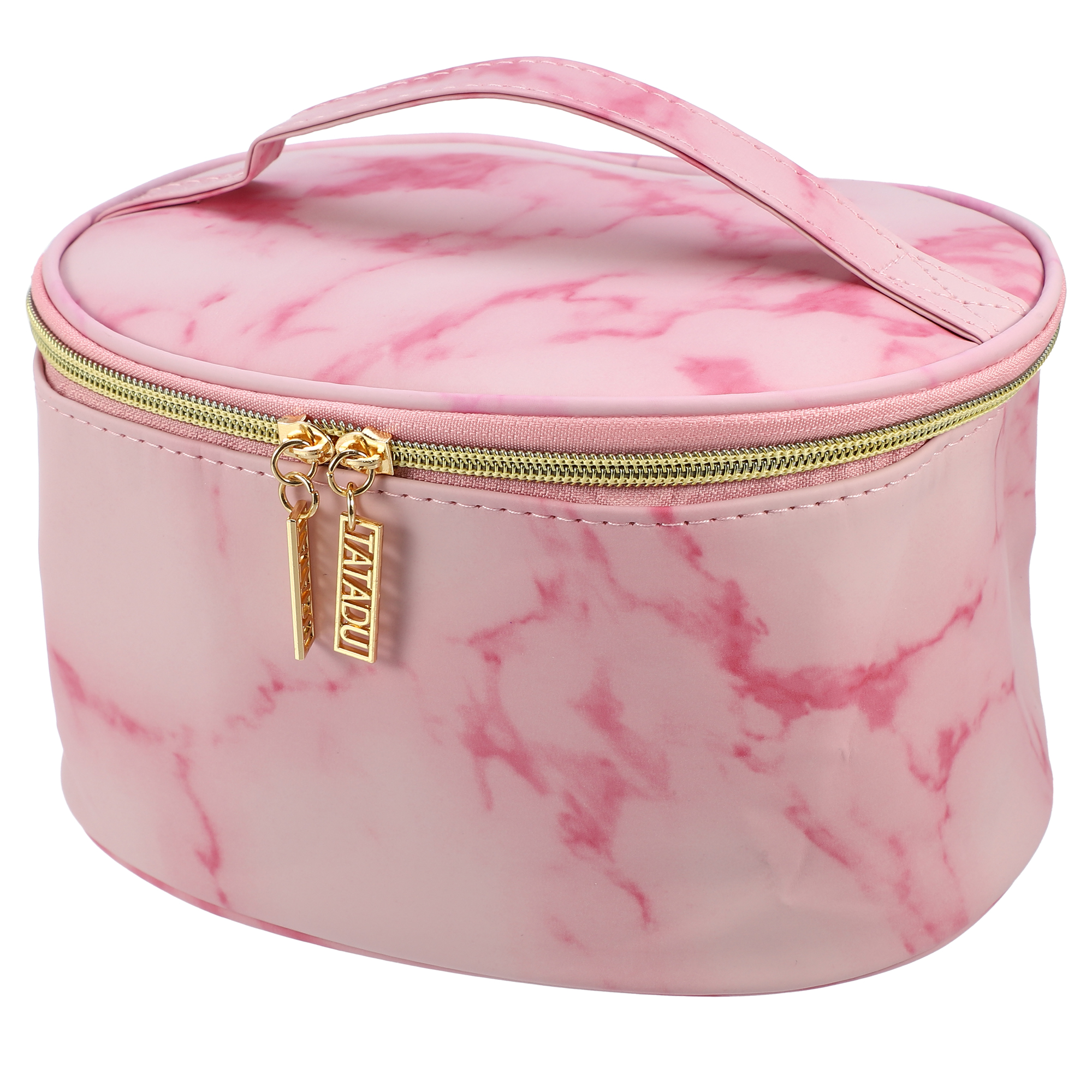 VOCOSTE Travel Make Up Brush Marble Makeup Storage Toiletry Bag 8 x6 x5 Mariano s