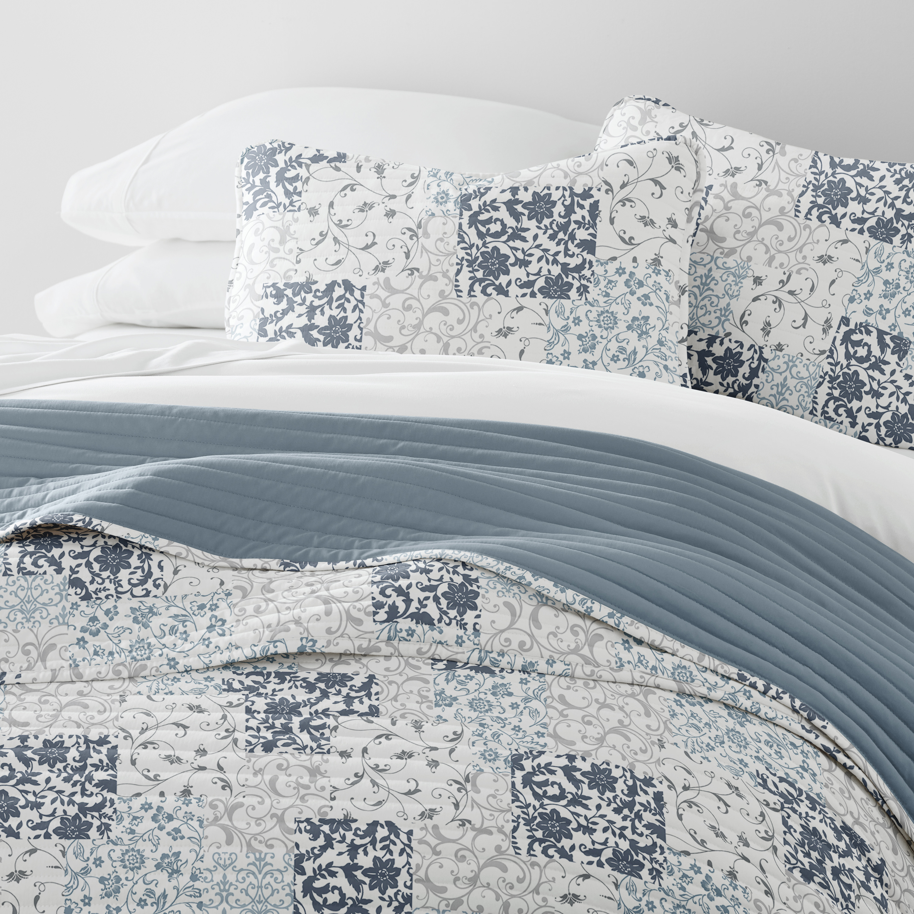 Patchwork Dusk Blue