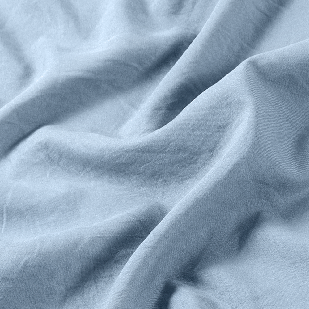 Bare Home Washed Microfiber Sheet Set Dusty Blue, Queen, Queen Kroger