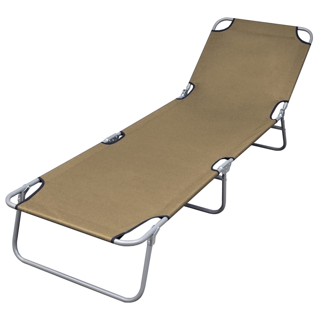 Collapsible discount sun lounger