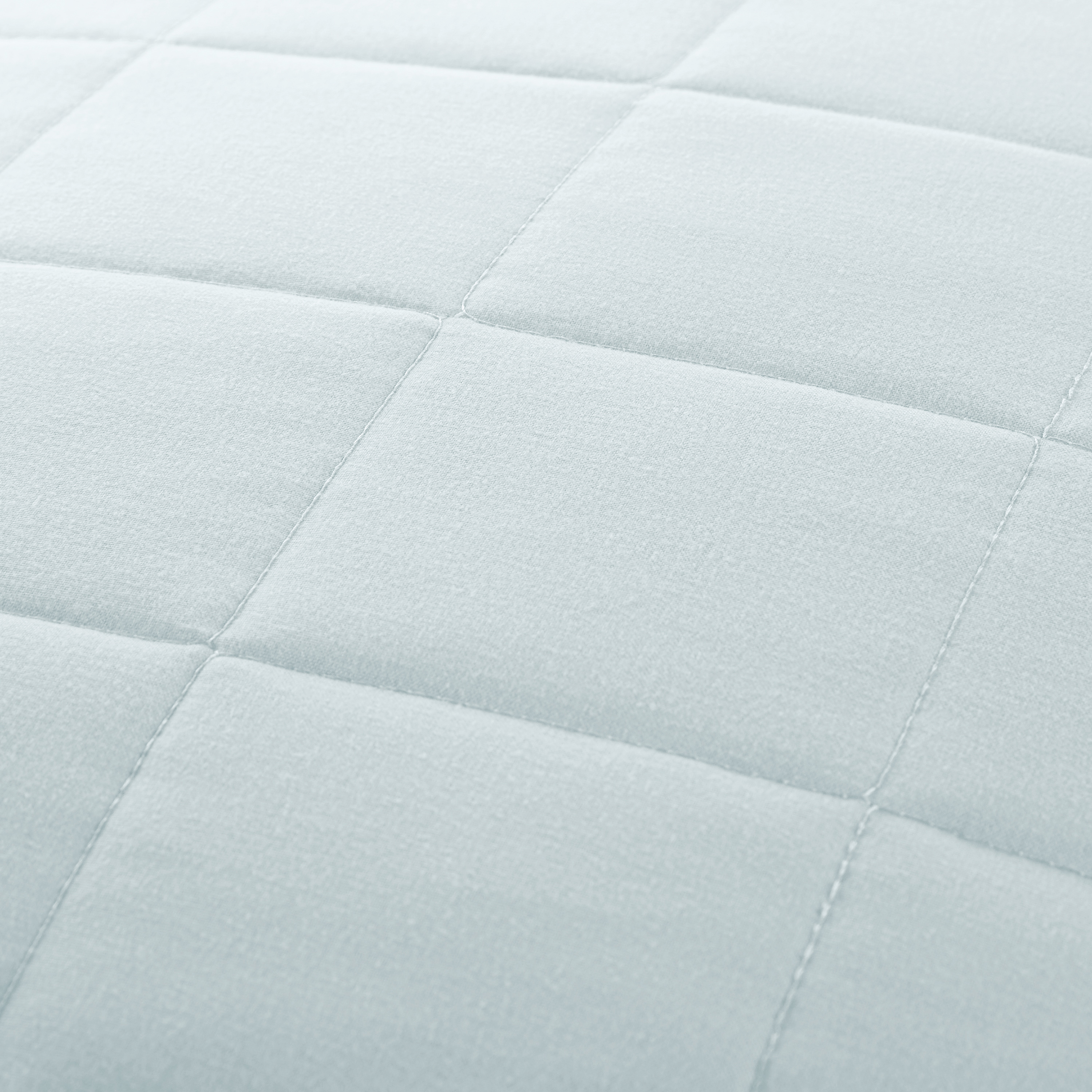 Square Stitch Pale Blue