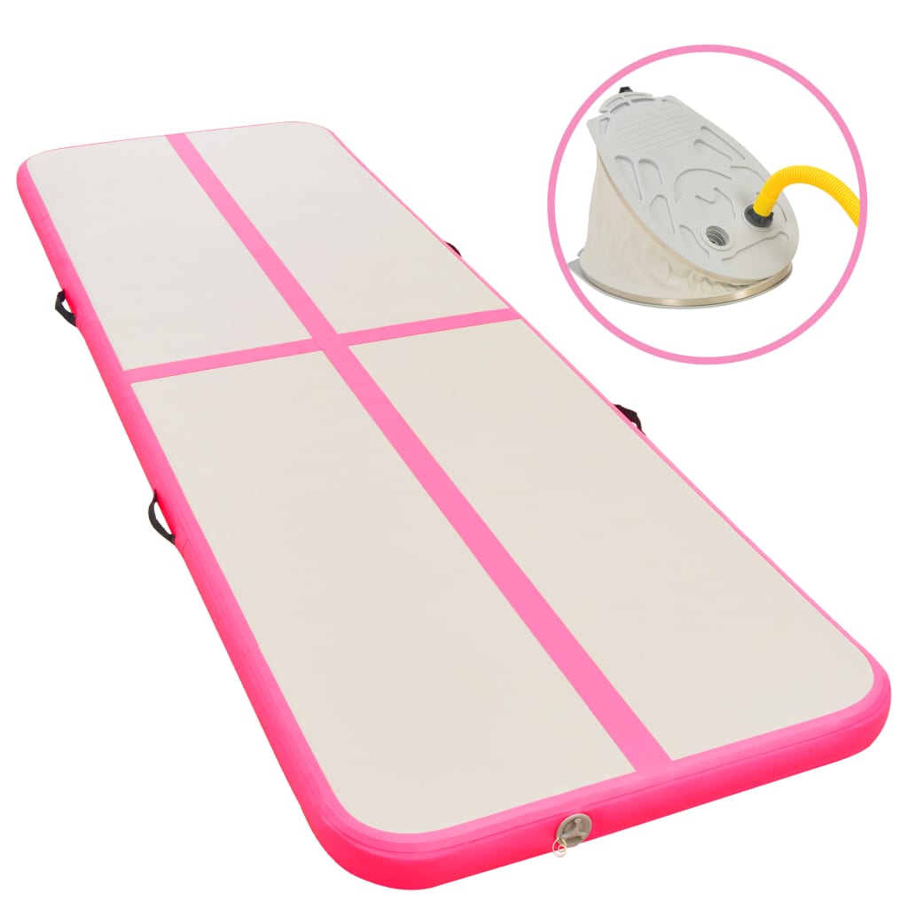 Pink gymnastics mat hot sale