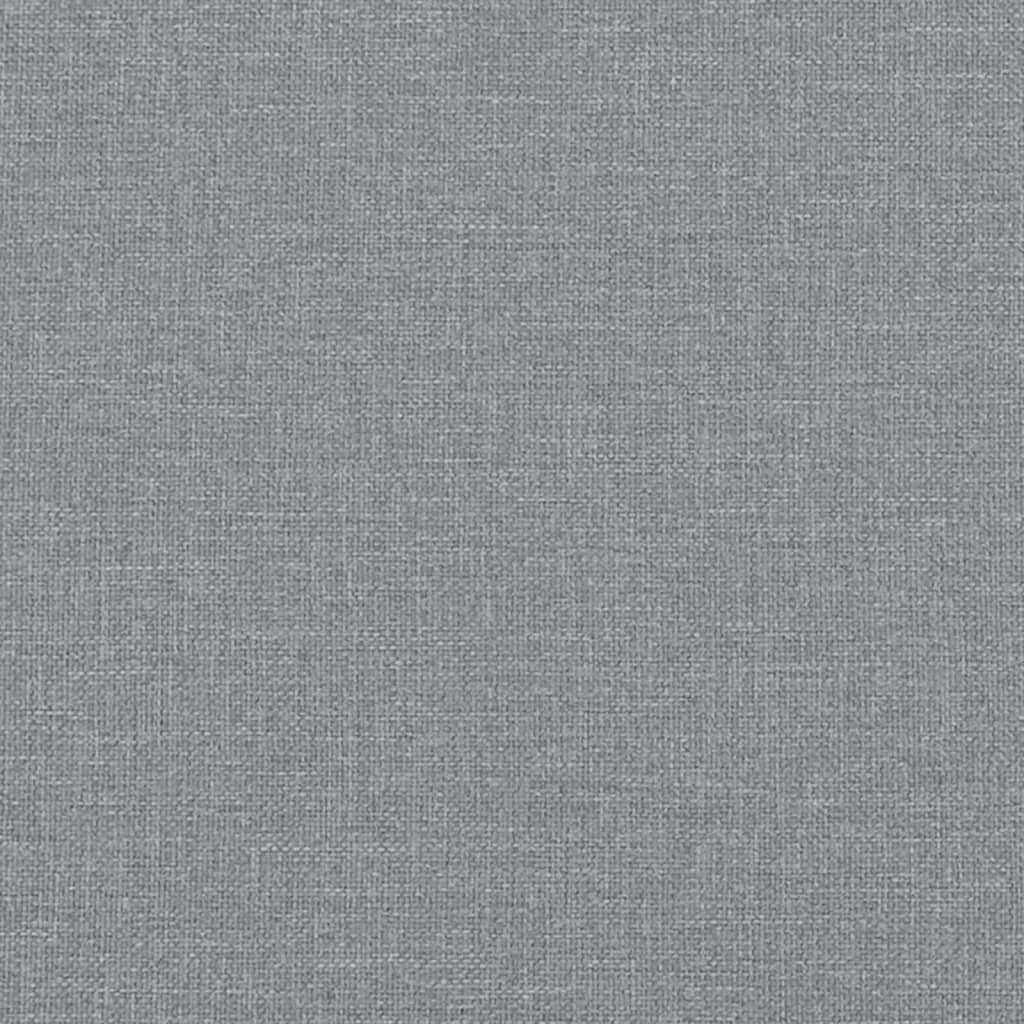 vidaXL 2-Seater Sofa Light Gray 47.2 Fabric, 54.3"x30.3"x31.5" - Kroger