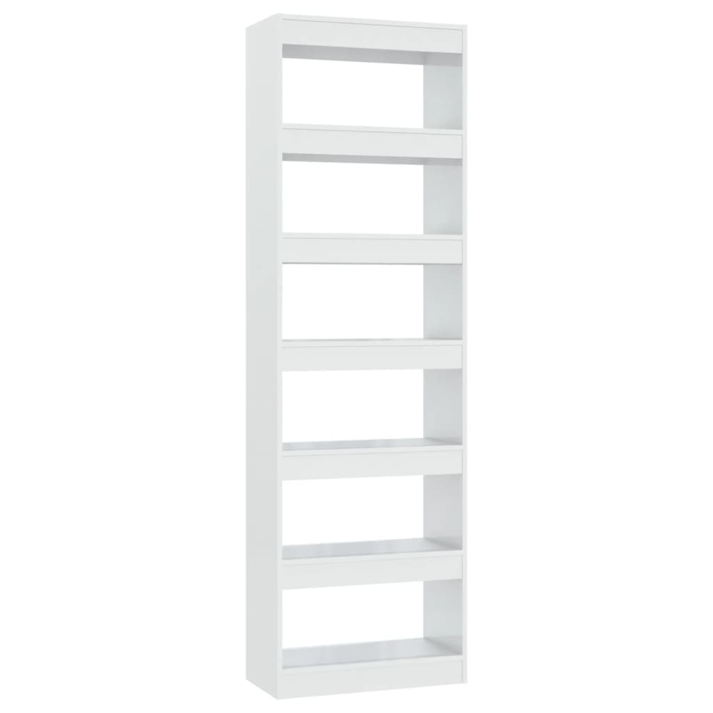 vidaXL Book Cabinet/Room Divider Gray Sonoma 23.6 x11.8 x78, 1 pcs