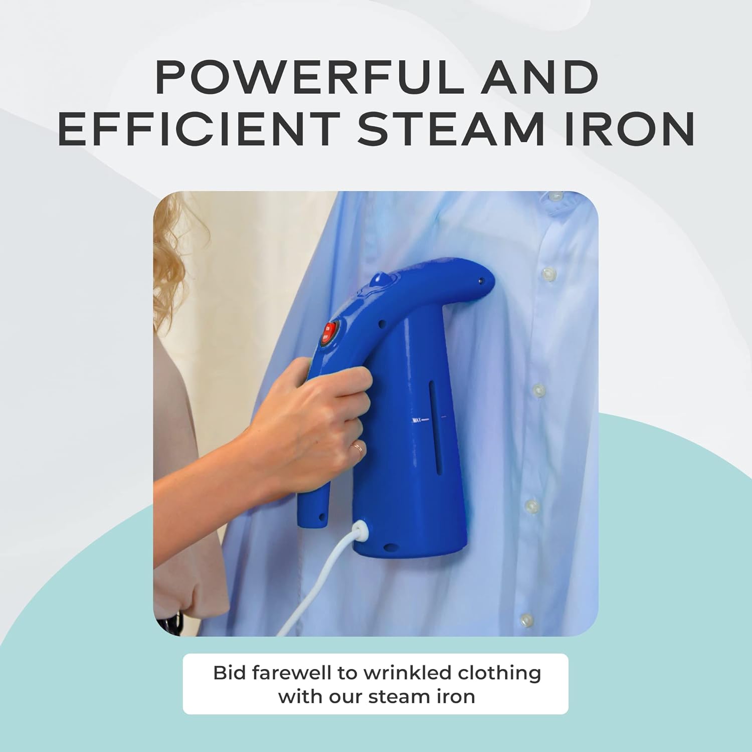 Steam & Go Compact and Portable Dual Voltage Steamer Handheld Device