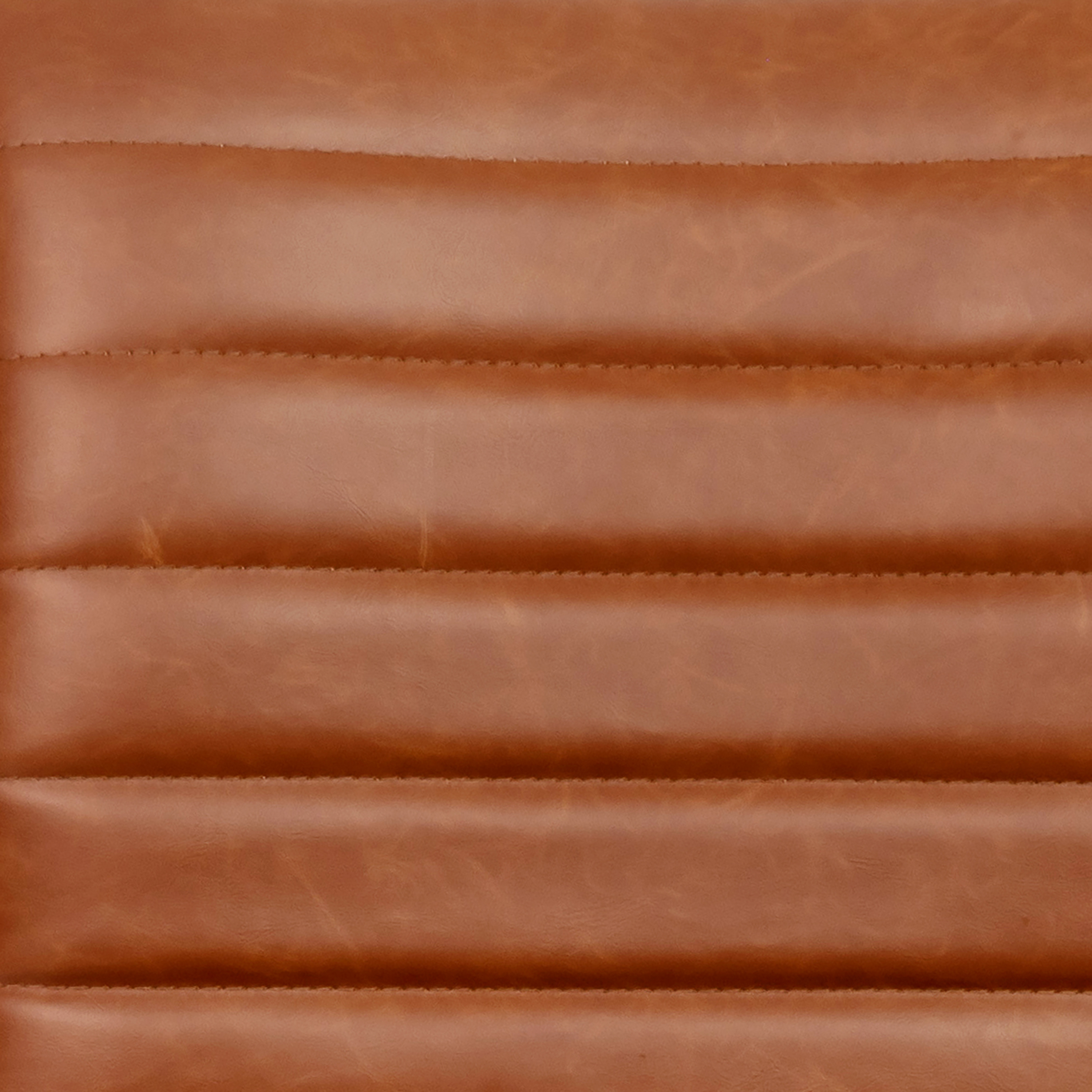 Brown Vinyl/Chrome Frame