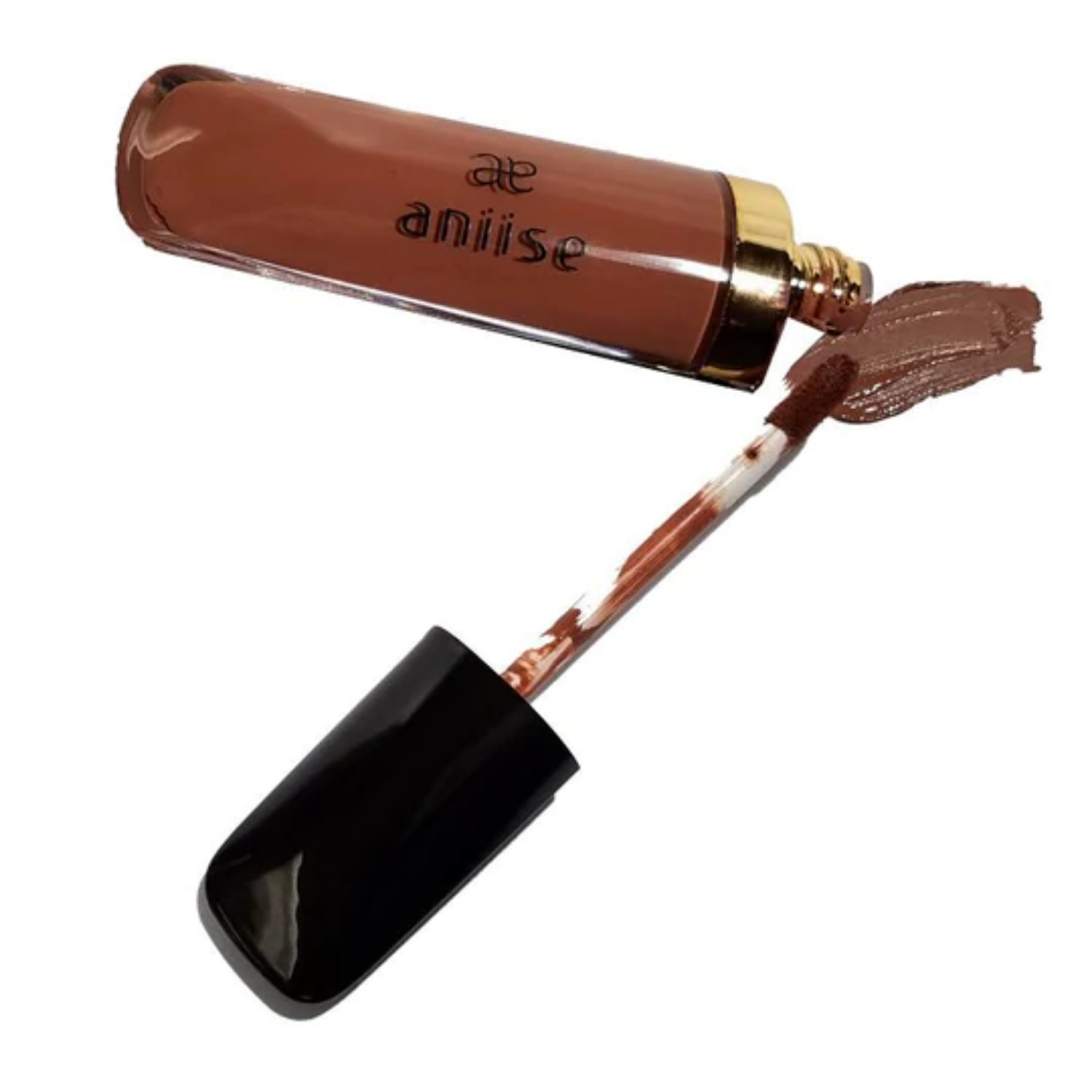 Matte Lip Stains Liquid Lipsticks Long Lasting, KissProof Nutmeg