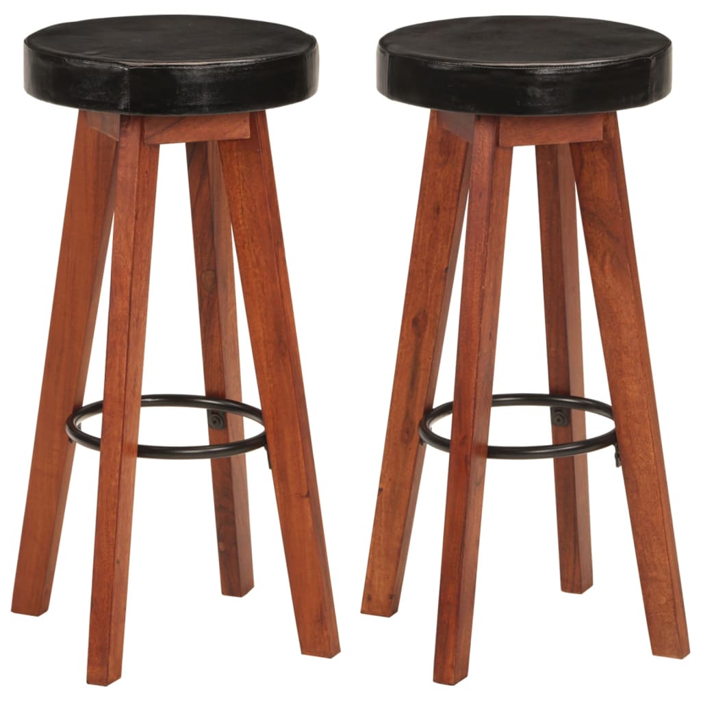 Real leather stools hot sale