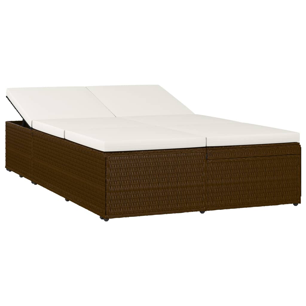 Deuba poly rattan online lounge