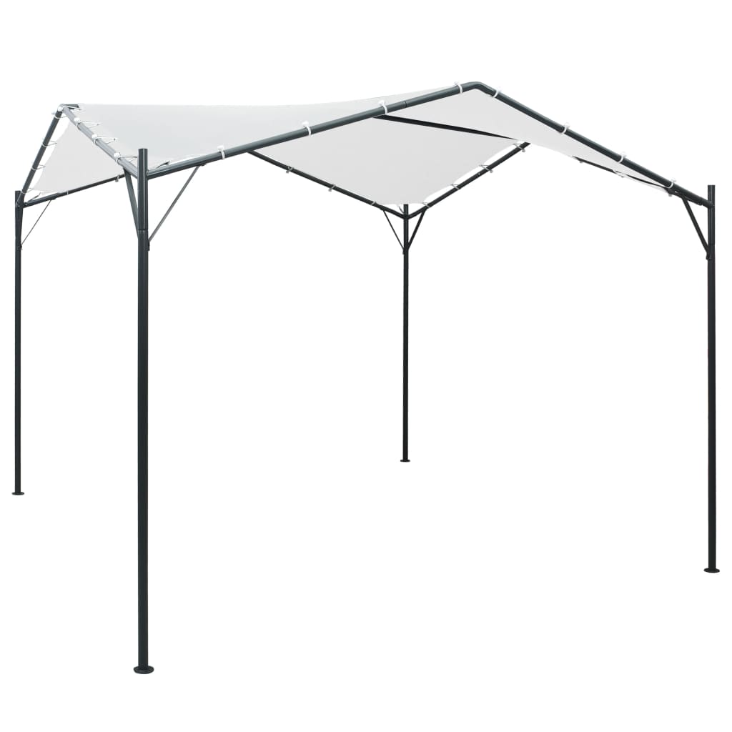 vidaXL Gazebo Pavilion Tent Canopy 9.8ft x9.8ft Steel Anthracite gazebo