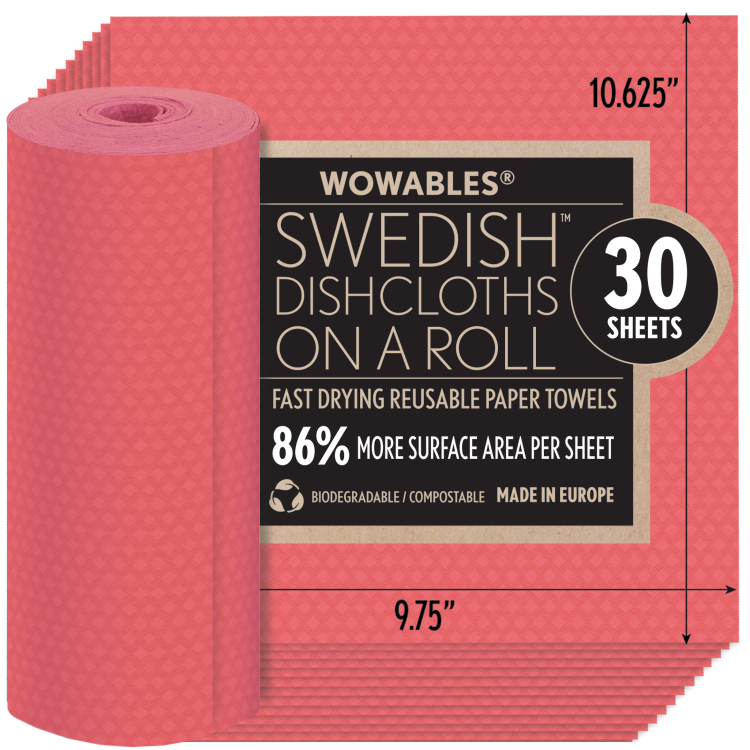 Say Goodbye To Paper Towels And Hello To Swedish Dishcloths: The