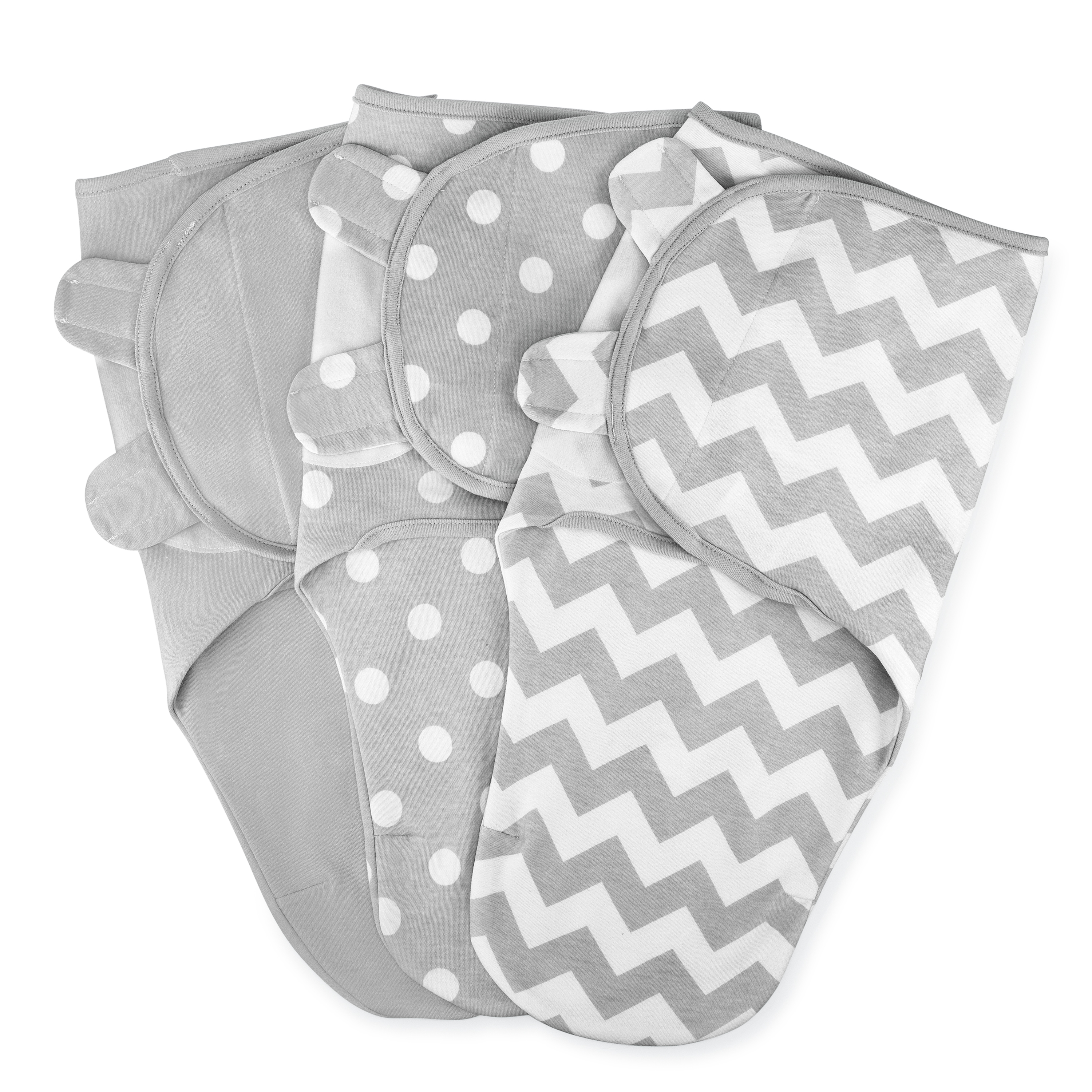 Swaddle Blanket Baby Girl Boy Easy Adjustable 3 Pack Infant Sleep