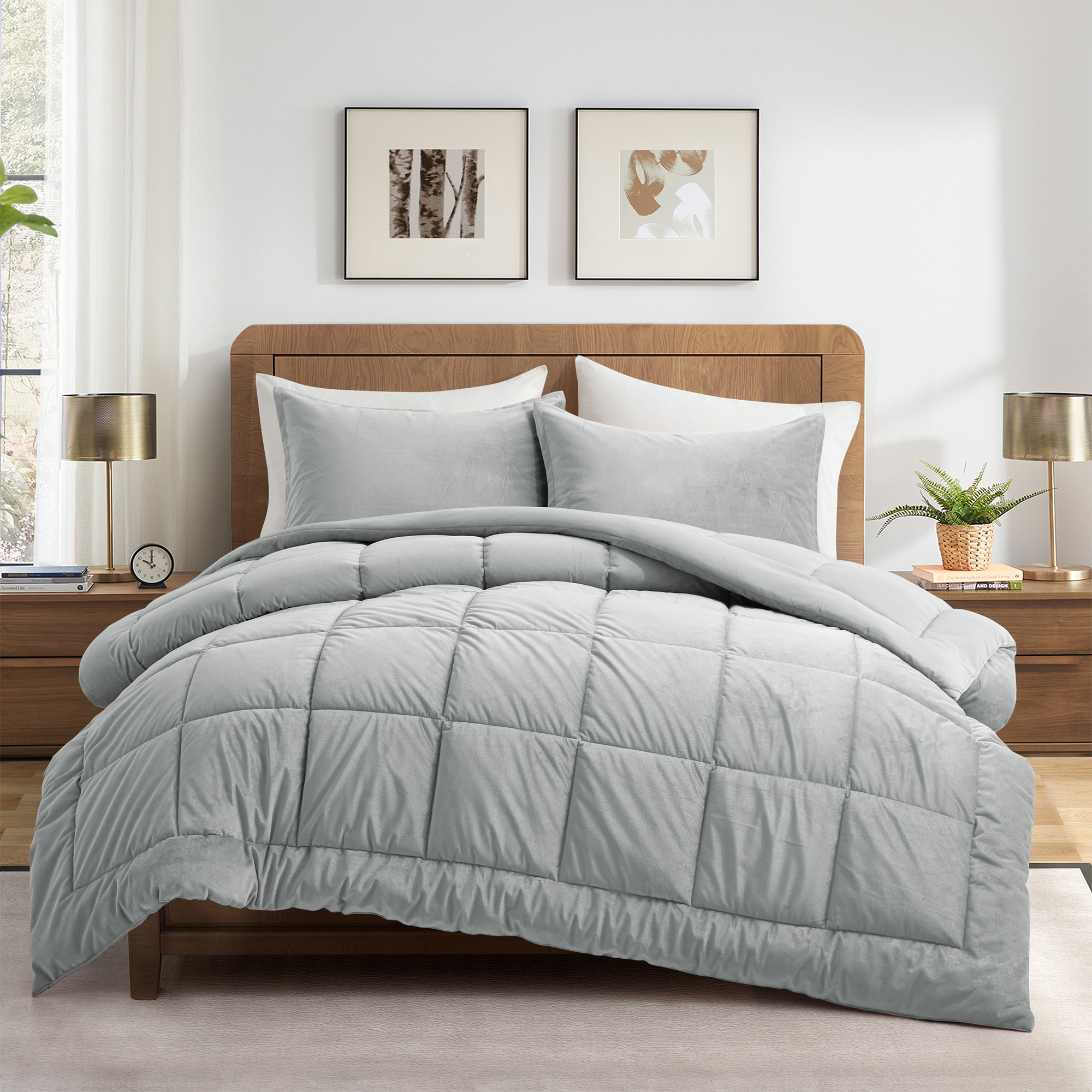 New Full/Queen 3pcs Comforter 2024 Set