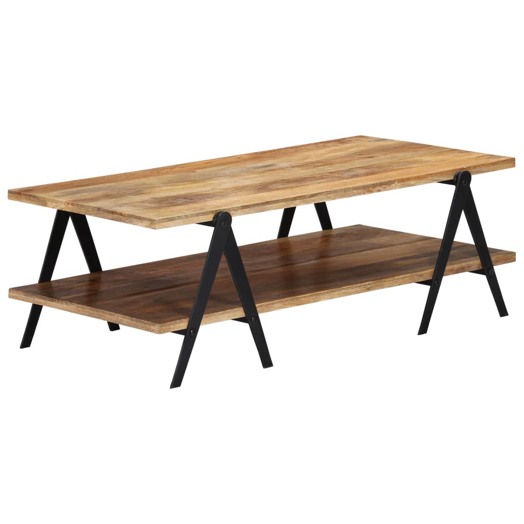 Vidaxl coffee table solid deals reclaimed wood