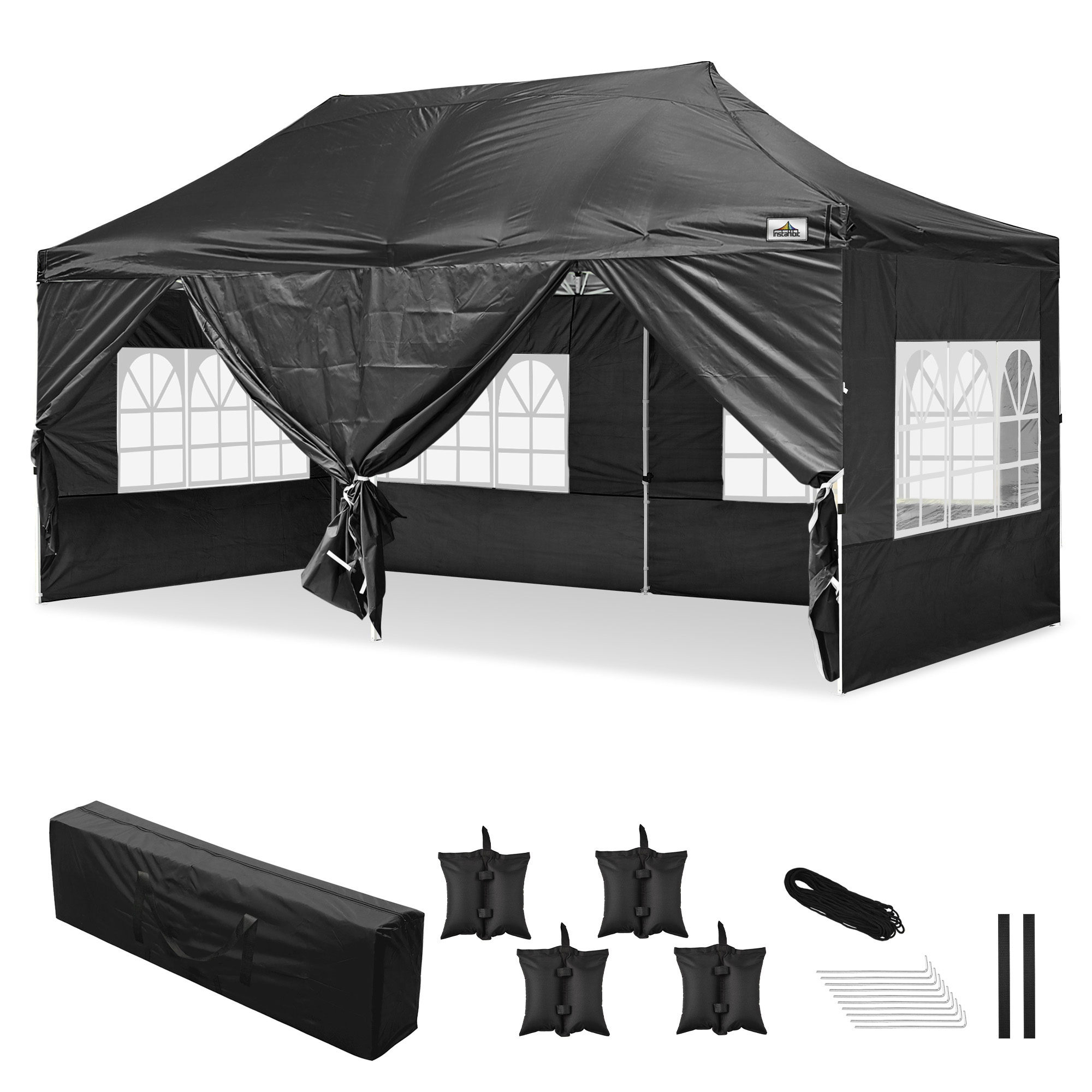 PVC Translucent & Solid Colour Pop Up Work Tent