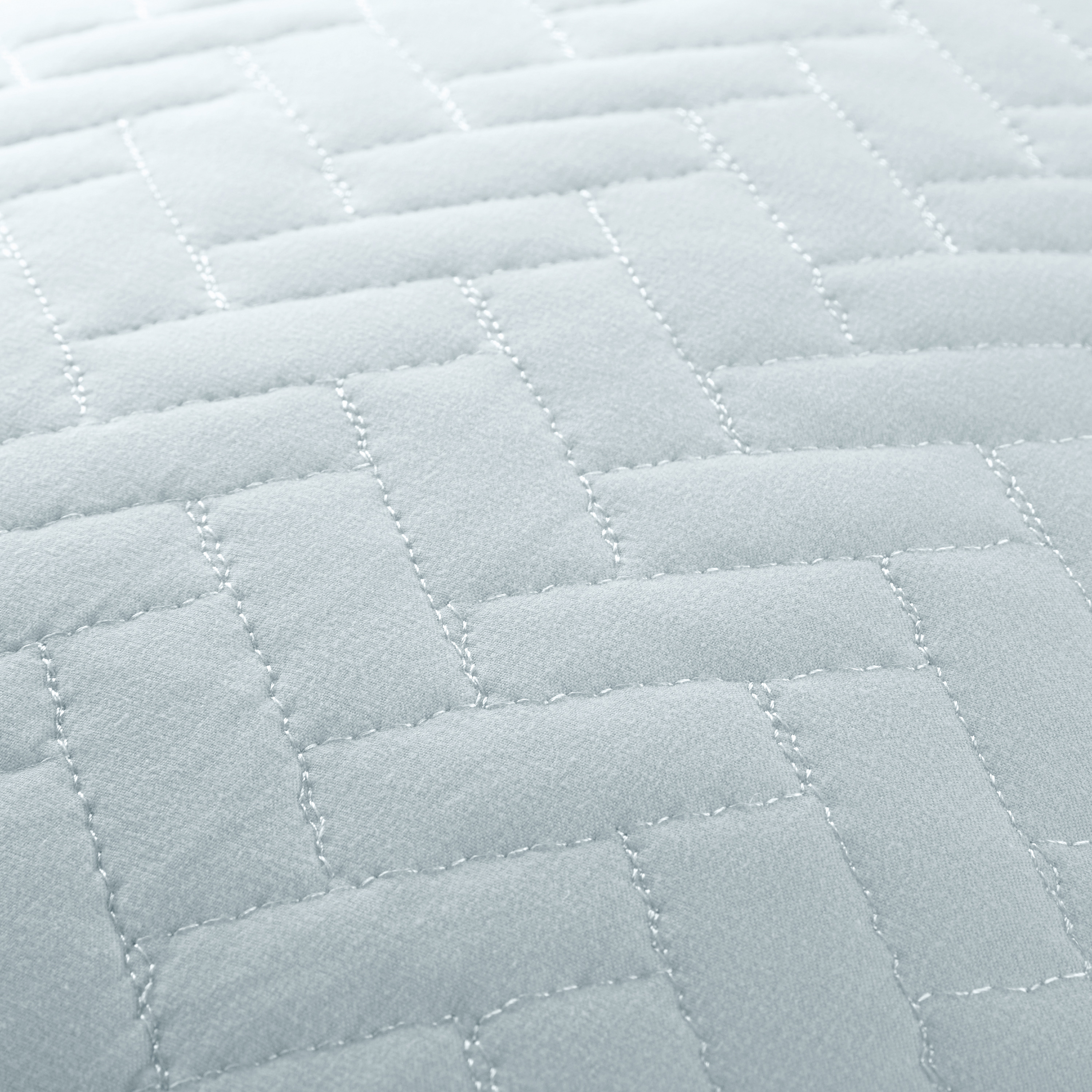 Herringbone Stitch Pale Blue
