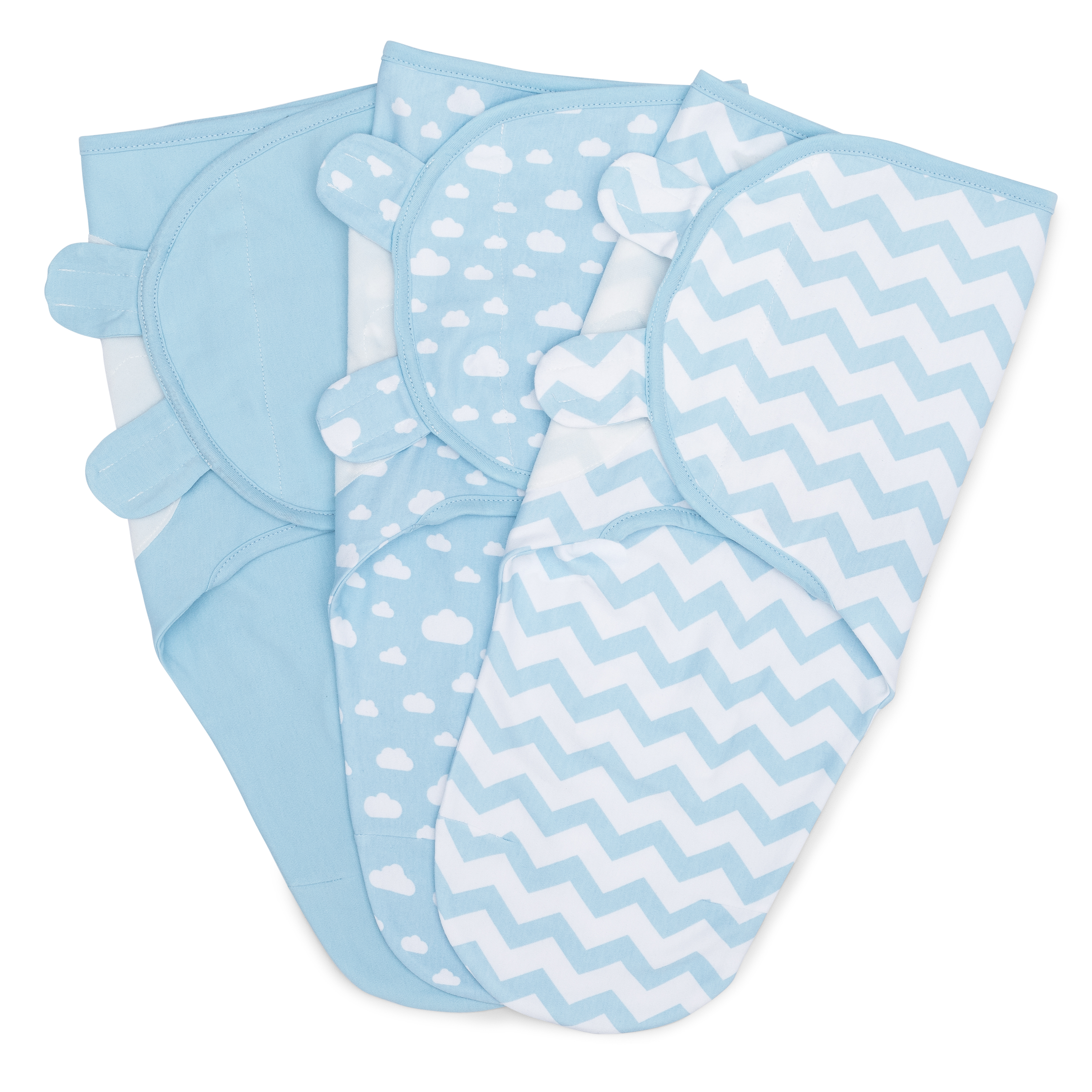 Swaddle Blanket Baby Girl Boy Easy Zipper Wrap 2 Pack (Small 0-3 Months,  Blush, Mauve), Small - Foods Co.