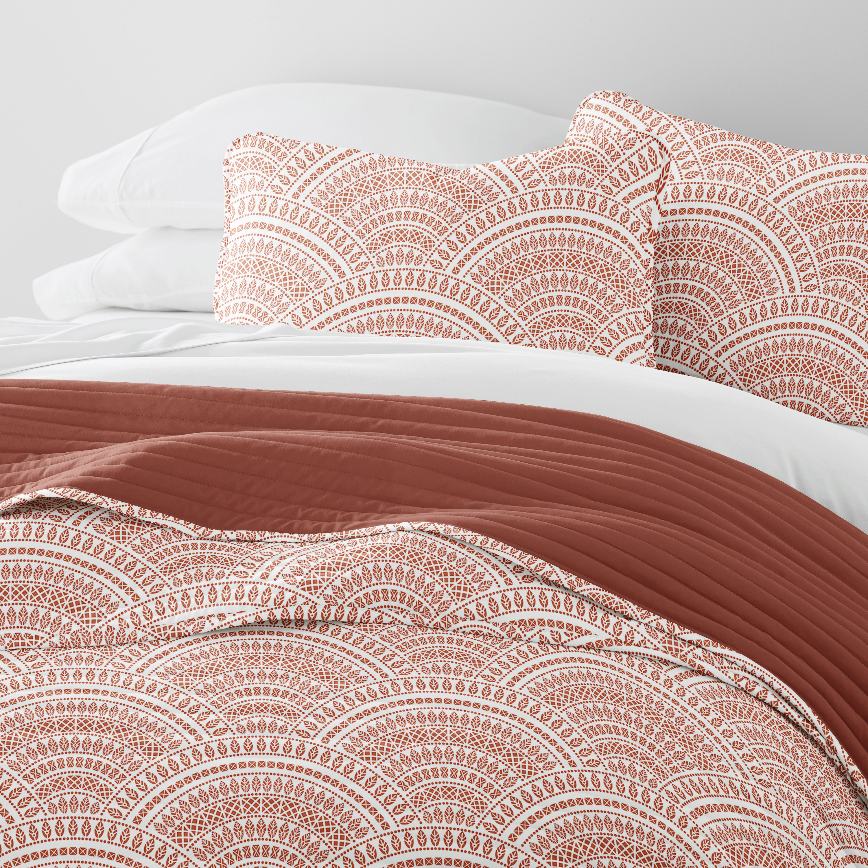 Scalloped Terracotta