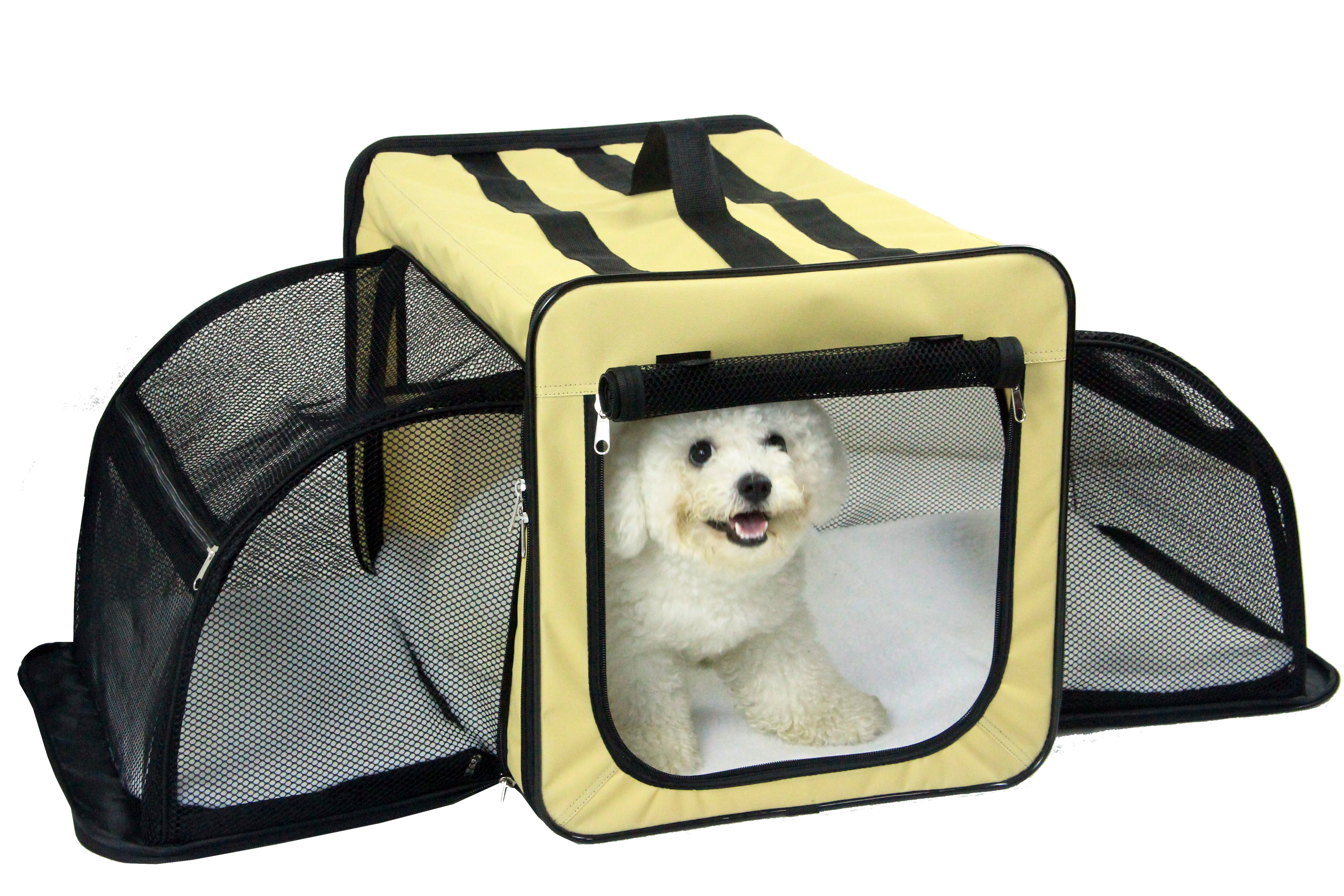 Large foldable shop dog crate