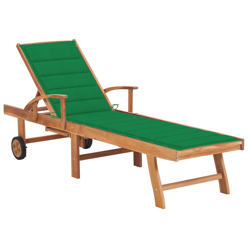 Green sun 2025 lounger cushions