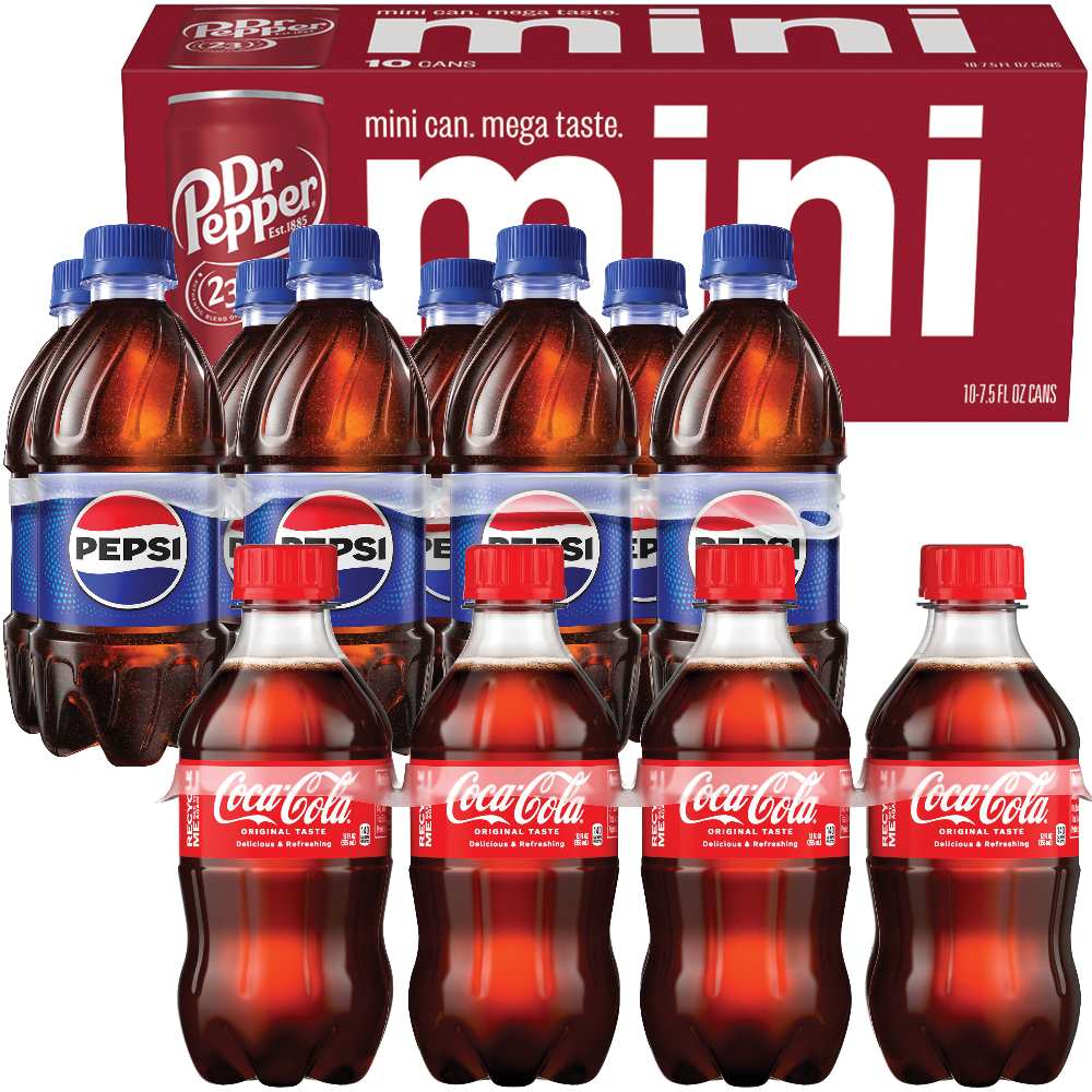Coca-Cola, Dr Pepper or Pepsi