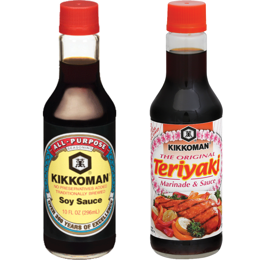 Kikkoman Soy or Teriyaki Sauce